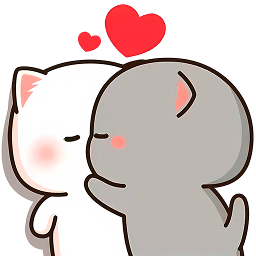 Mochi Peach Cat WASticker