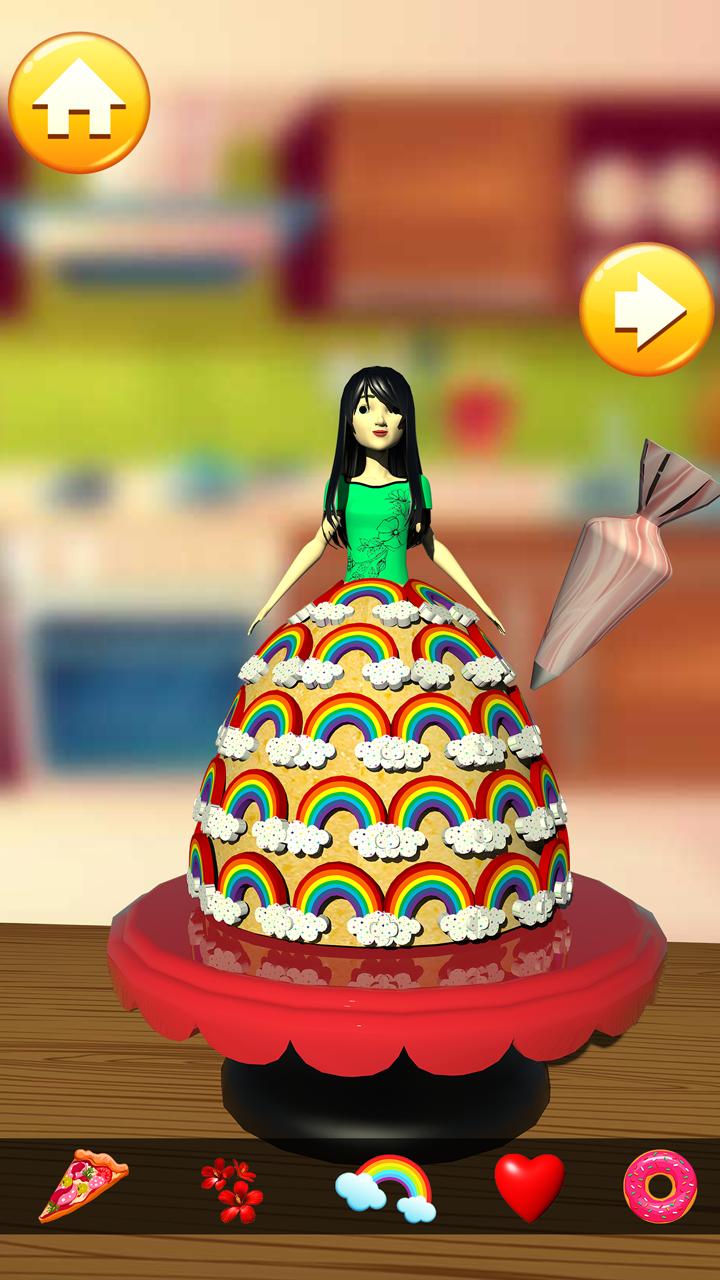 Download Doll Cake Dress Up Games 3D android on PC