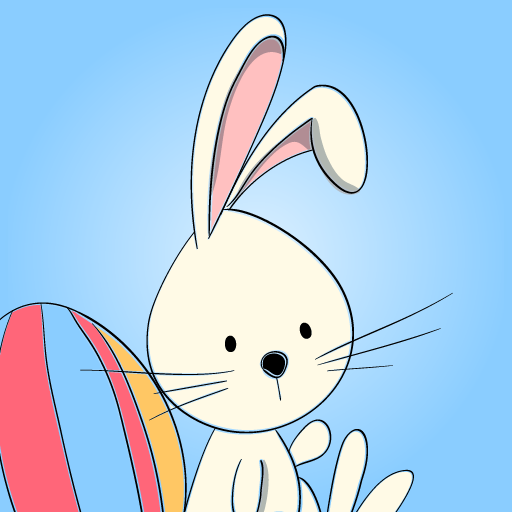 Adorable Happy Easter Stickers