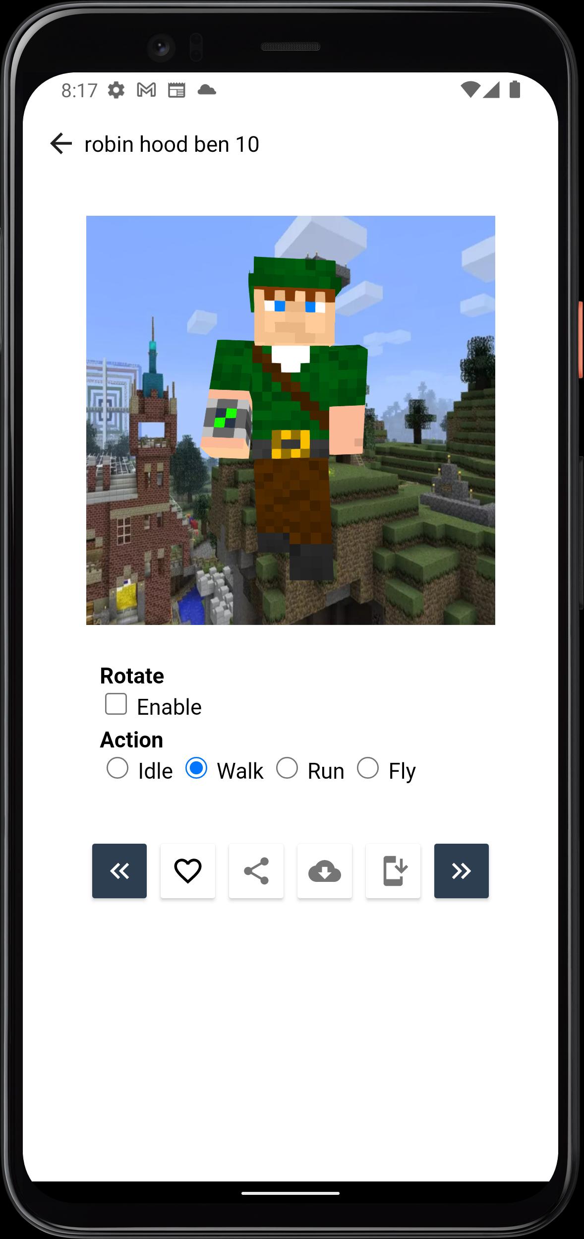 Robin Hood Gamer Skin for MCPE para Android - Download