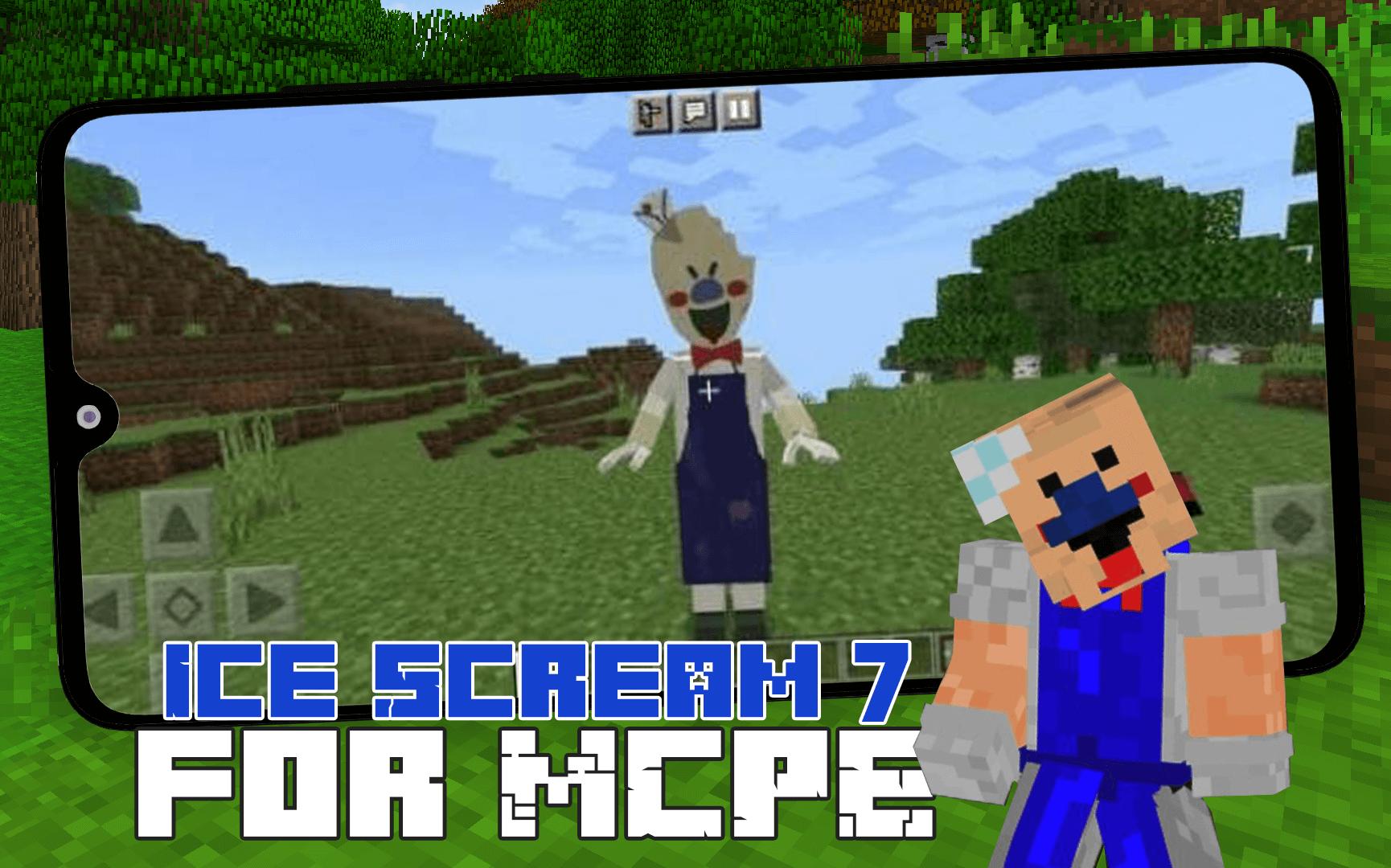 Download Ice Scream 7 Mod Minecraft android on PC