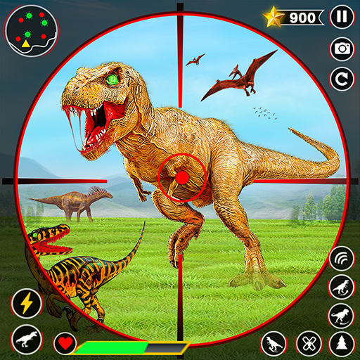 Wild Dino Hunter 3D Gun Games