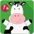 Animals, kids game from 1 year