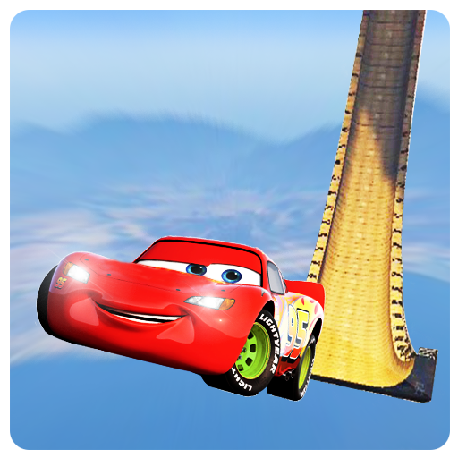 McQueen Mega Ramp Car Racing: Lightning Car Games