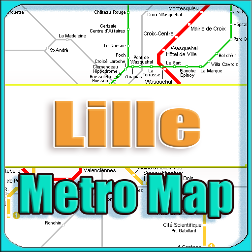 Lille Metro Map Offline