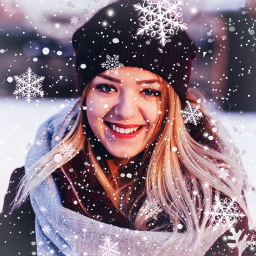 Snow Effect Photo Editor App