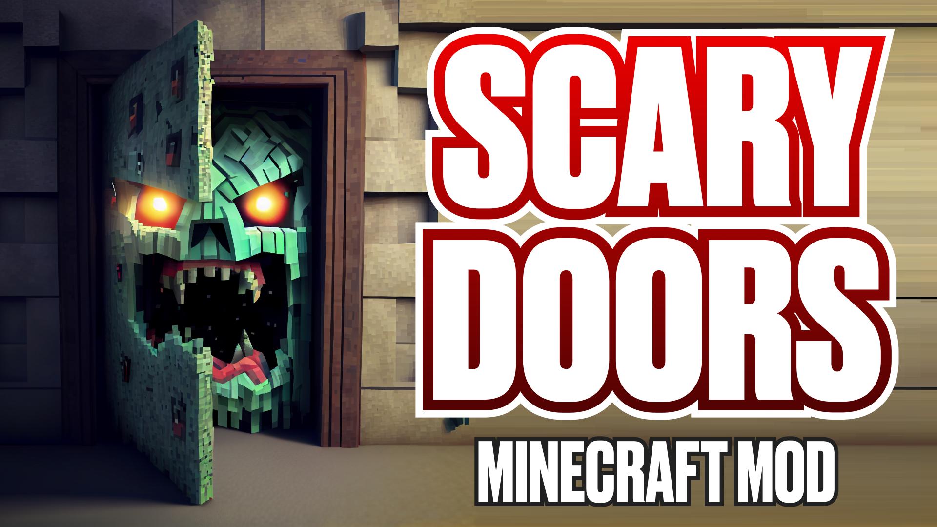 Download Scary Doors Minecraft Mod android on PC