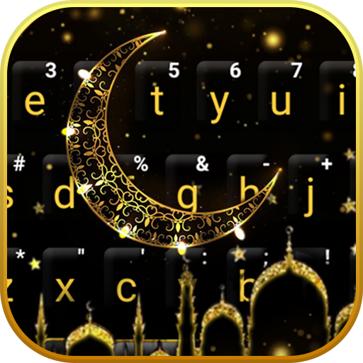 Tema Keyboard Ramadan Moon Ind