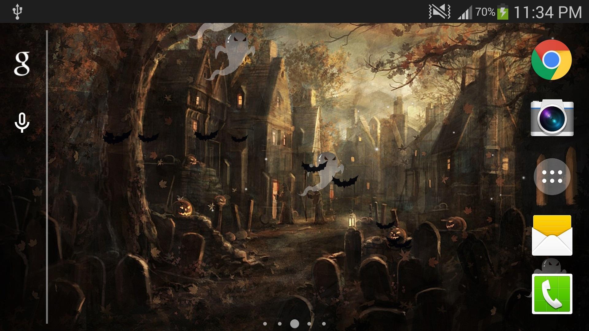 Скачать Halloween Live Wallpaper на ПК | Официальный представитель GameLoop