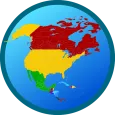 Map of North America