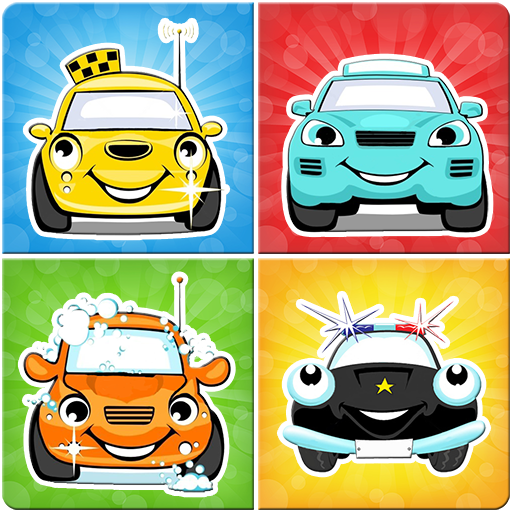 Cars memory game for kids