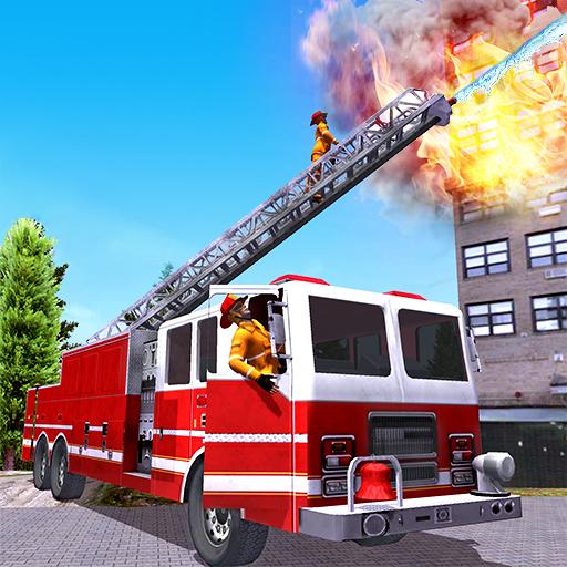 permainan memandu memandu lori 2019 - Fire Truck