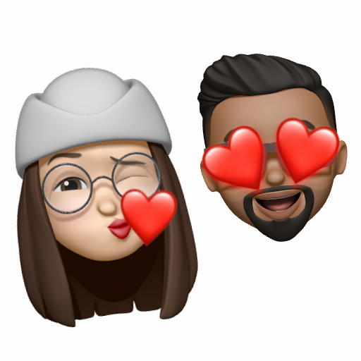 Couple Memojis for WA