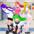 Anime Girl High School Life 3D