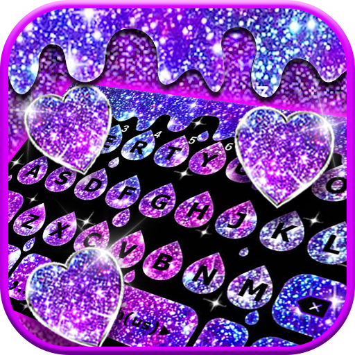 Galaxy Drop Heart Tema