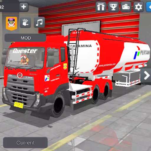Mod Truck Trailer Pertamina