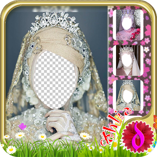 Hijab Wedding Frames Editor