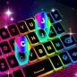 Neon LED Keyboard - LED Klavye
