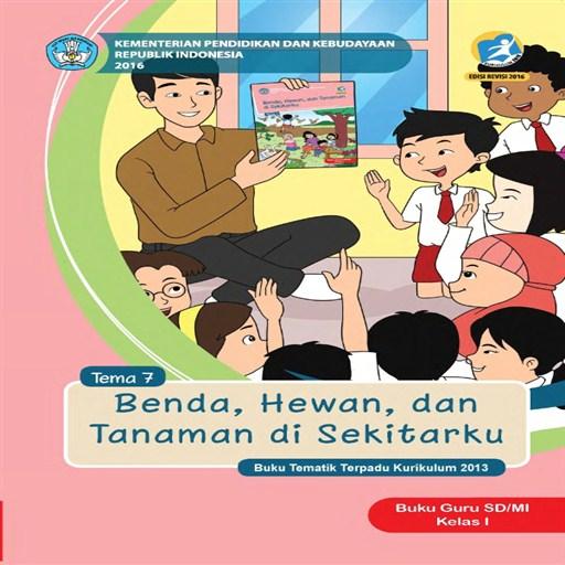 Kelas 1 SD Tematik 7 Guru