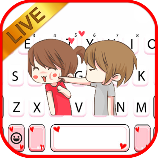 Playful Couple Keyboard Theme