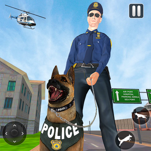 Police Dog Sim 3D Cop Chase