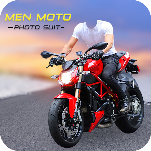 Men Moto Photo Suit : Bike Photo Editor