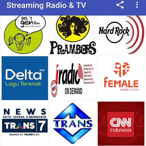 Streaming TV & radio lokal