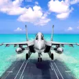Военный самолет - истребитель
