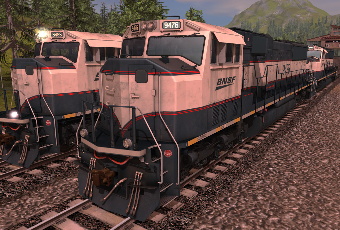 Download TANE DLC: BNSF Railway EMD SD70MAC Executive Patch Free And ...