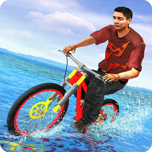 Waterpark BMX Bicycle Surfing