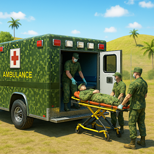 US Army Ambulance Game: Rescue