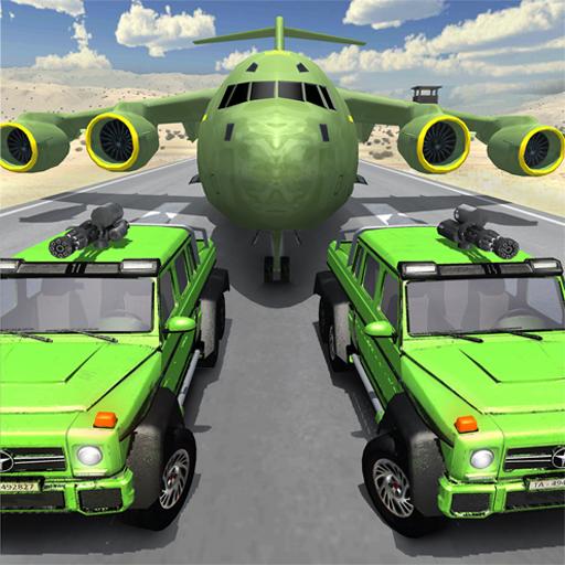 US Army Transport Game - Army Truck & Cargo Plane