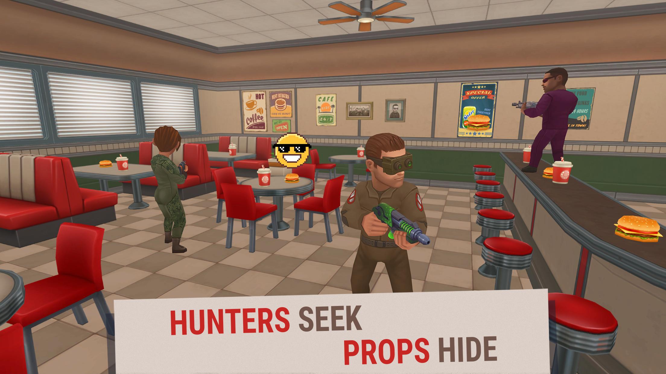 How to Play Hide Online - Hunter vs Props on PC for Free