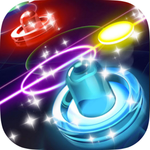 Touch Glow Hokey Game  || Onli