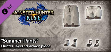 Monster Hunter Rise - "Summer Pants" Hunter layered armor piece