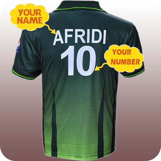 Cricket Jersey Editor – Name on Cricket Jersey