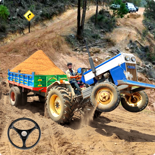 Offroad Tractor Trolley Simula