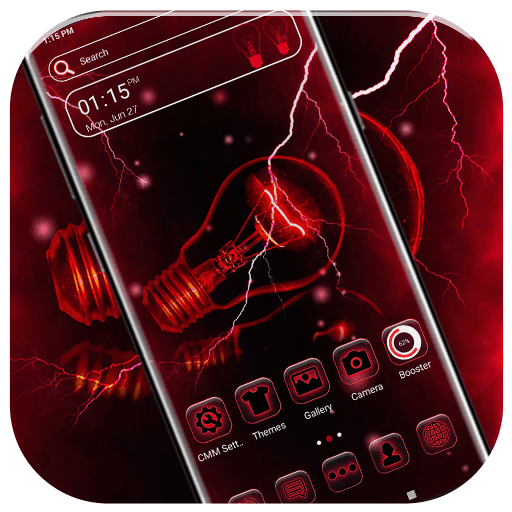 Red Bulb Theme Launcher