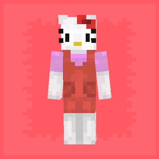 Hello Kitty skins for mcpe