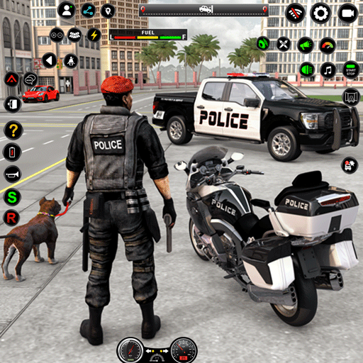 Police Car Game: Prado Parking