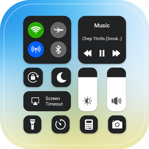 Launcher iOS 15 Control Center