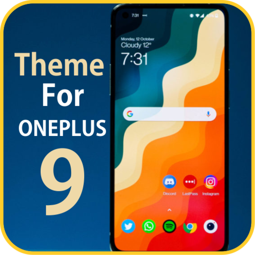 Theme for OnePlus 9 Launcher: 