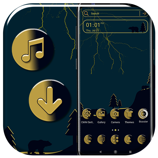 Thunder Forest Launcher Theme