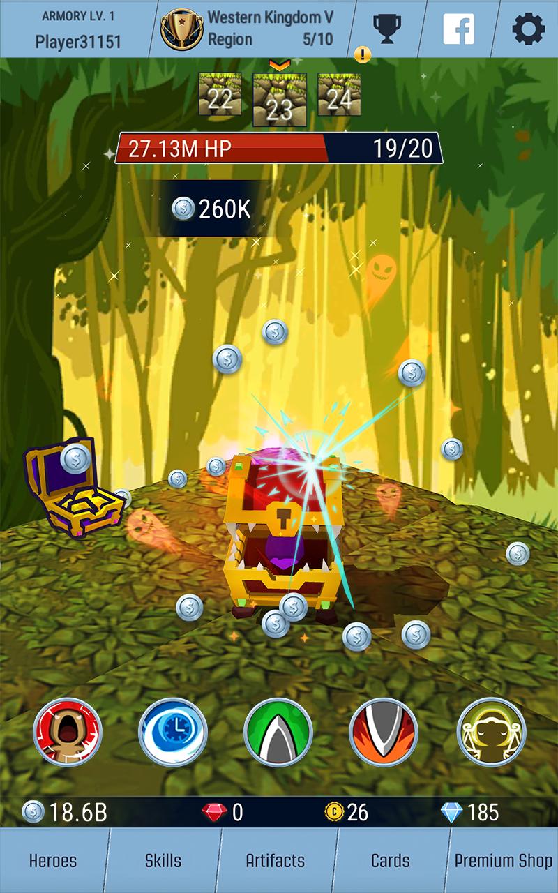 Скачать Tap Adventure Hero: Clicker 3D на ПК | Официальный представитель  GameLoop