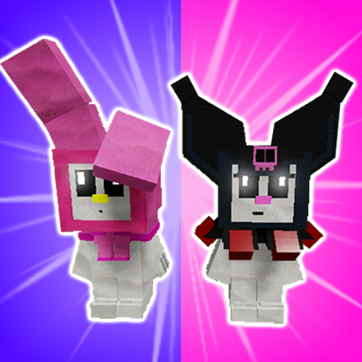 Kuromi My Melody Skins MCPE