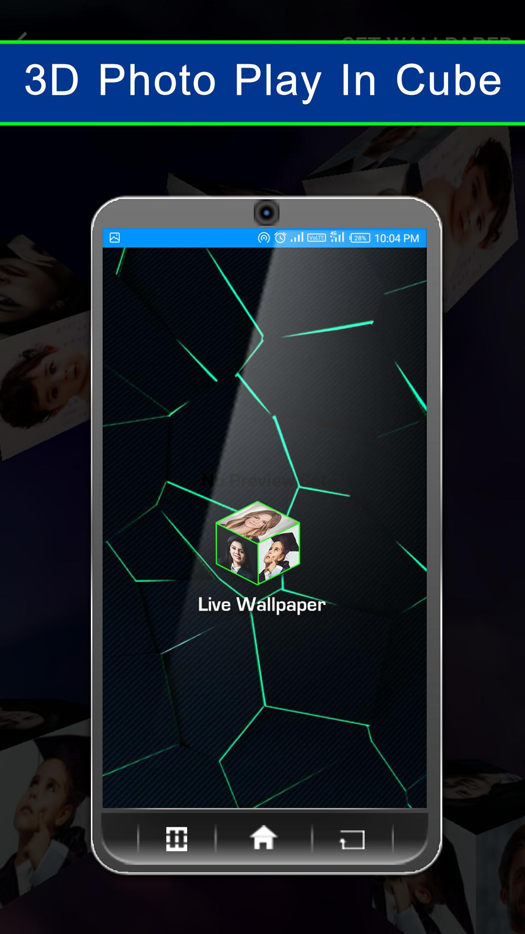 Download Cube Live Wallpaper android on PC