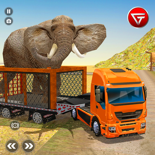 Wild Animal Truck Driving Sim