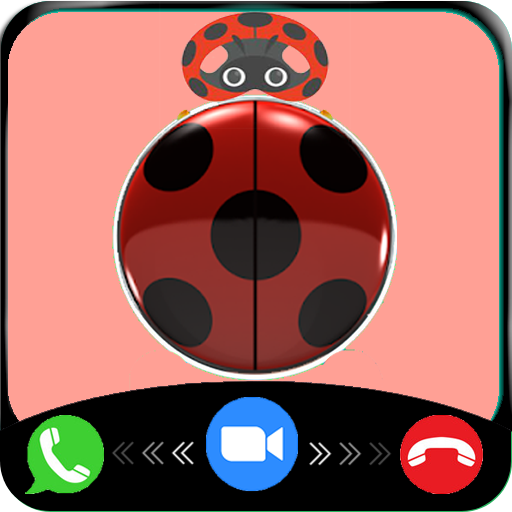 Lady Bug Fake Video  Call Simu