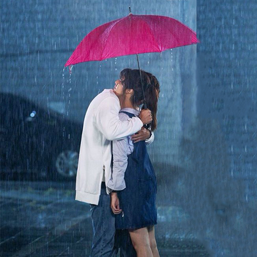 Romancing With Rain Stickers for WA - WAstickerapp