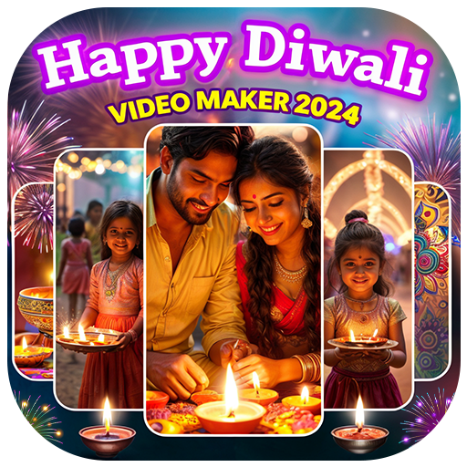 Diwali Video Maker 2024 app